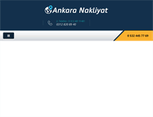 Tablet Screenshot of ankaranakliyat.com